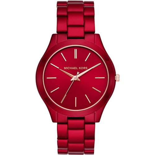 Montre michael discount kors femme rouge